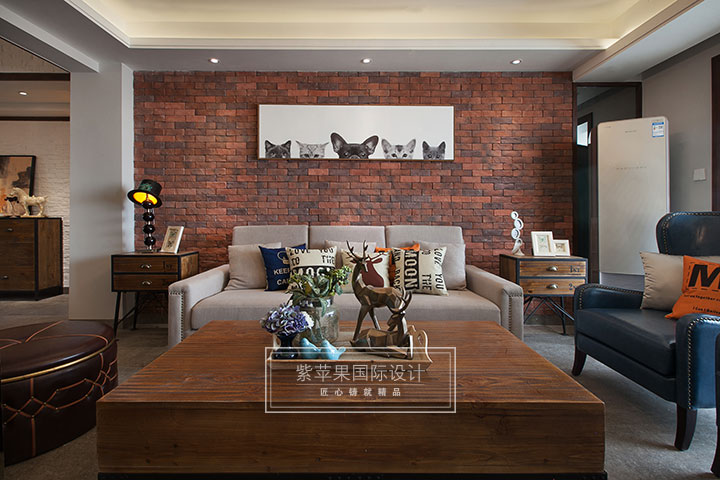 loft客廳裝修實景圖