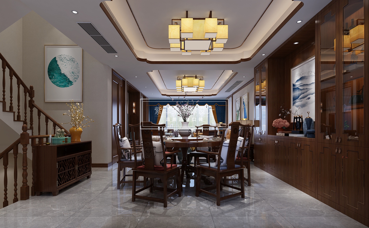 餐廳.jpg 花溪美墅裝修效果圖