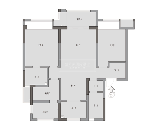 無(wú)錫紫蘋(píng)果裝飾 美的公園天下